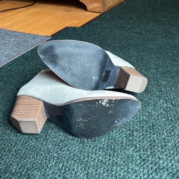 BEAST FASHION / cream suede bootie / 8.5 - Picture 7 of 7